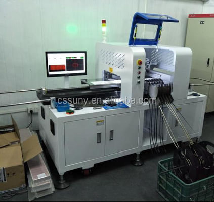 kwaliteit  SMT Led Pick And Place Machine, 6 Heads Max Pick And Place Machine: 1200*300mm fabriek